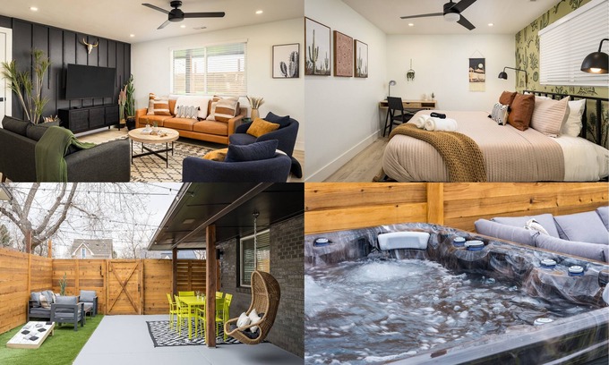Mountain View Bed & Breakfast | Wild West Disco Haus 2.0! New Hot Tub, Patio + Gym