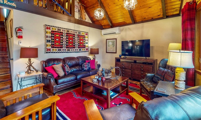 Packwood House | Wilderness retreat with a wood-burning fireplace