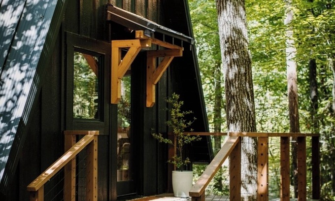 Abbeville Cottage | Wilewood A-Frame nSecluded/RomanticnHot Tub/Cold plunge