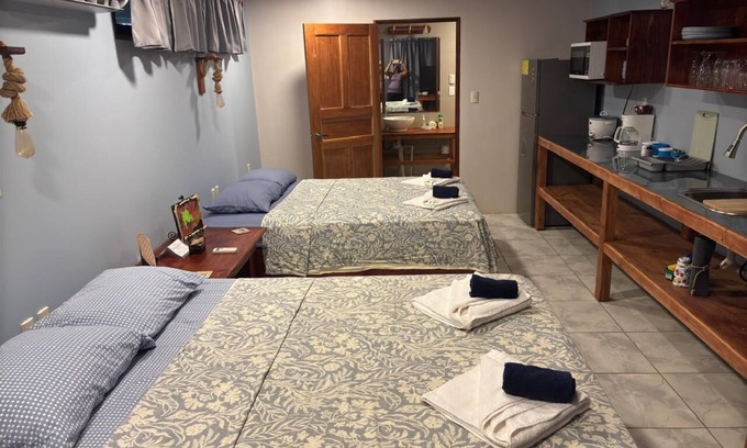 Drake Bay Cabin | Willy's Fish Camp. All rooms have an ocean view from lodgings nestled hillside!