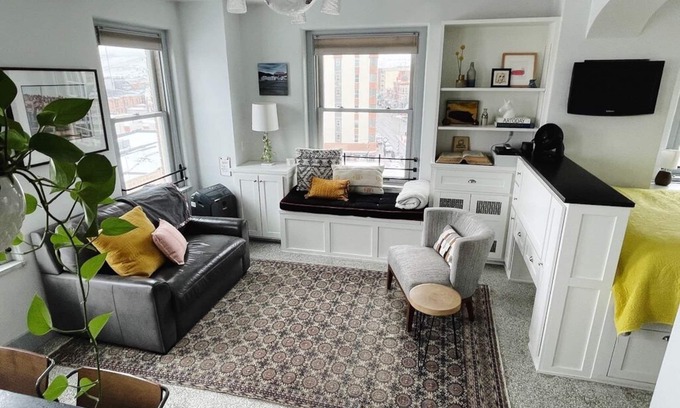Heart of Missoula Condo | Wilma Digs: Downtown with Mountain Views