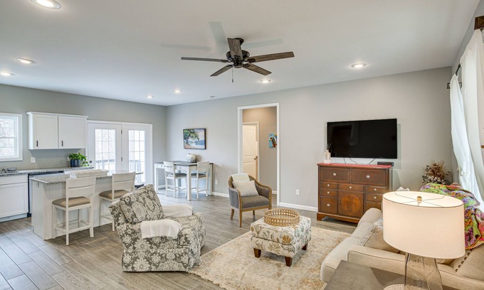 Winchester House | Winchester Home w/Deck < 1 Mi to Tims Ford Lake!
