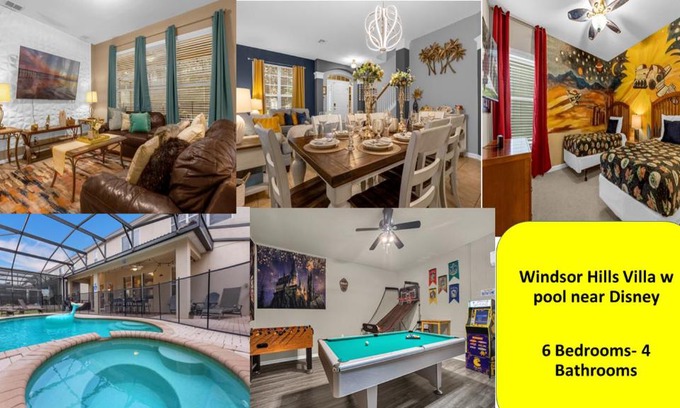 Coffeyville Villa | Windsor Hills Villa w pool near Disney