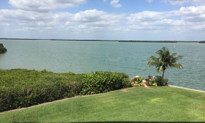 South Island Condo | Windward Point #210 Comfortable condo with beautiful view of the bay