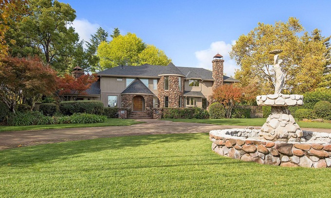 St. Helena House | Wine Country Estate Home with Pool