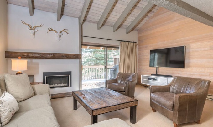 Sun Valley Condo | Winter Availability! Sunny slope-side Condo with Private Deck and WIFI, Near Dollar Mountain