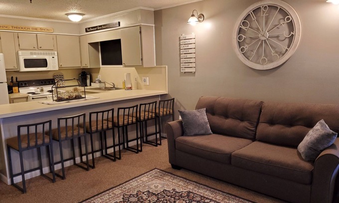 Ghent Condo | Winterplace 3BR/2BA Condo - Gorgeous View - Ski in Ski out