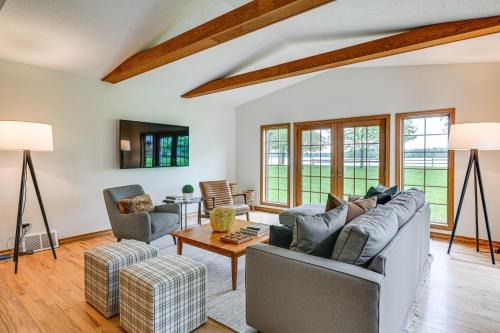 Merrillan House | Wisconsin Home with Dock on Lake Arbutus!