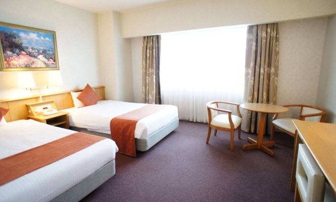 Suminoe Hotel | With breakfast Deluxe twin smoking 25 square m/Osaka Ōsaka
