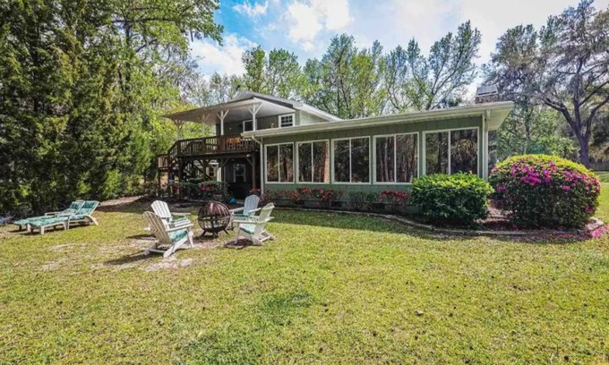 Citrus Springs House | Withlacoochee River Chalet Great River View, near Rainbow River