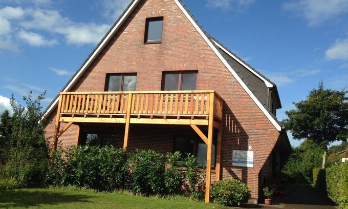 Alkersum Apartment | Wohnung Herzmuschel im Haus Muschelgarten