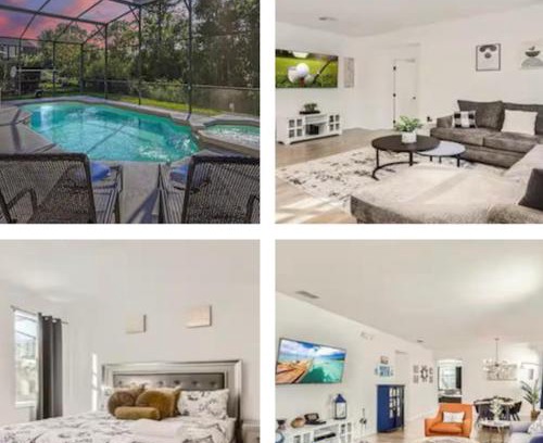 Windwood Bay House | Wonderful 4bd House Private Pool & Near Disney