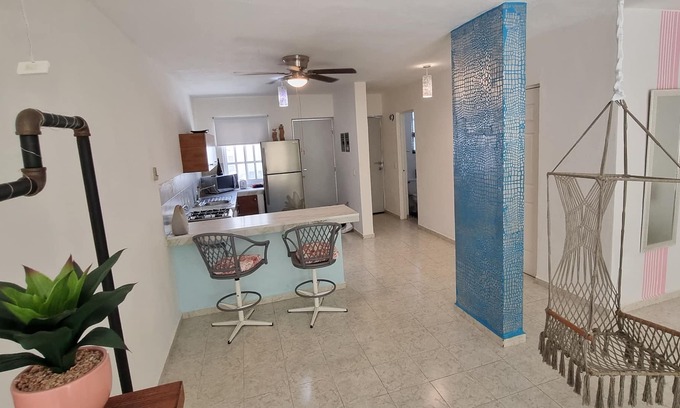 Colonia 10 De Abril House | Wonderful home in the heart of Cozumel immerse yourself in our comfortable space