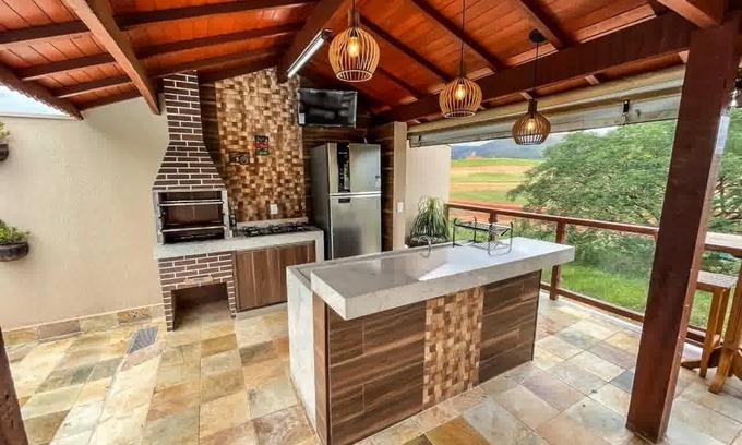 Centro House | Wonderful house with pool in Capitólio-MG