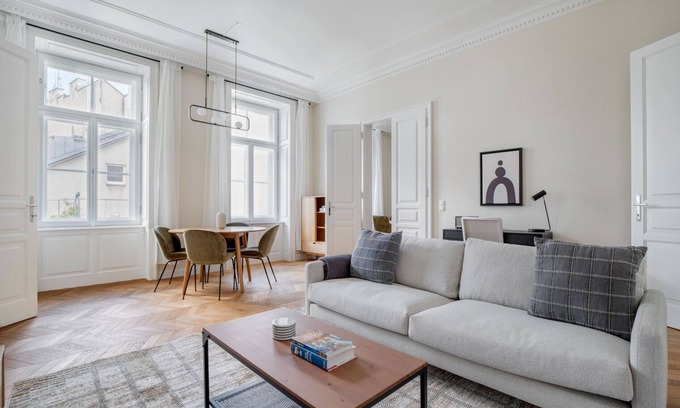 Altlerchenfeld Apartment | Wonderful Josefstadt 2BR w/Cellar & Elevator, nr Tram, by Blueground