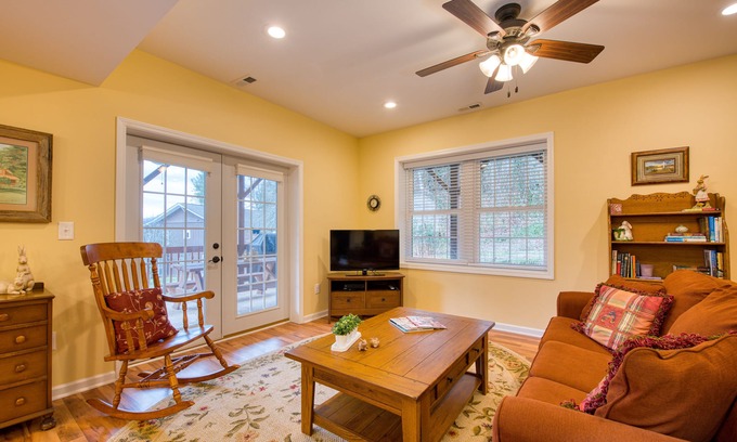 Lake Junaluska House | Wonderful lower-level home close to the lake with private entrance, WiFi, AC
