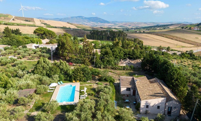 Buseto Palizzolo Villa | Wonderful private villa for 10 guests with private pool, WIFI, TV, terrace and pets allowed
