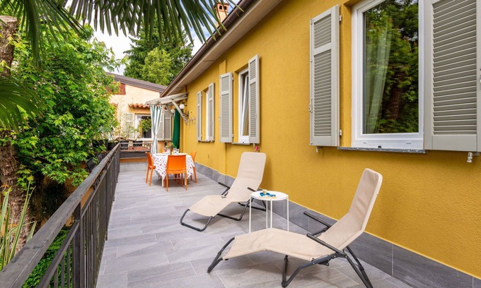 Invorio House | Wonderful private villa for 6 guests with A/C, TV, terrace, pets allowed and parking