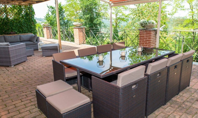 Ovada House | Wonderful private villa with hot tub, private pool, WIFI, A/C, terrace, pets allowed and parking