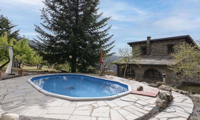 Triora Villa | Wonderful private villa with WIFI, private pool, patio, pets allowed, panoramic view and parking