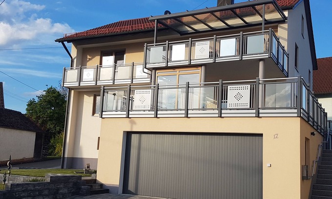 Marxheim Apartment | Wonderful view of the Danube-Lech area - ideally located on the Danube cycle path!