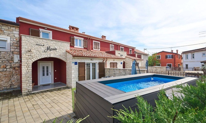 Radini House | Wonderful villa for 6 guests with WIFI, A/C, private pool, TV, terrace and pets allowed