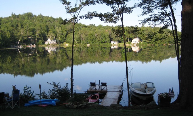 Acworth House | Wonderful waterfront home on Crescent Lake in Acworth/Unity NH.