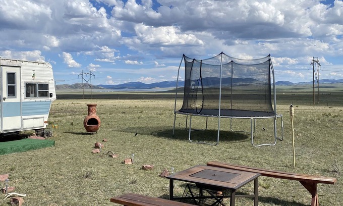 Hartsel RV Rental | WonderLust Trailer & Campsite, Heart of Colorado