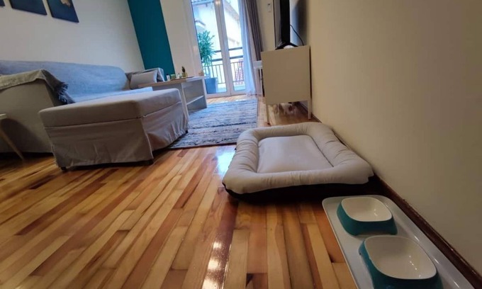 Ioannina Apartment | WOOD & WHITE APPARTMENT WITH 2 BEDROOMS IN CENTER