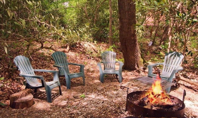 Cosby Cabin | Wooded Setting - Mountain Stream - Real Fireplace - Privacy