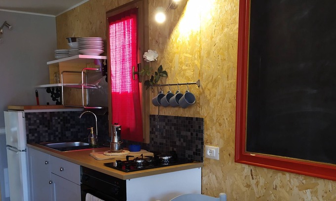 Zone House | Wooden bungalow for 4 people