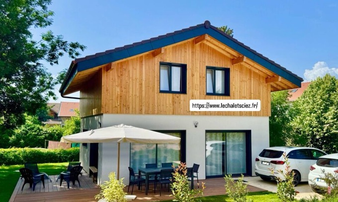 Sciez Ski Chalet | Wooden chalet 3 bedrooms - 8 pers - Near the beach - Weekly rental