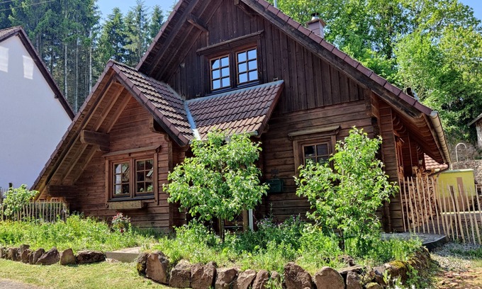 Eckersweiler Cabin | Wooden house Log house in the Hunsrück Hochwald