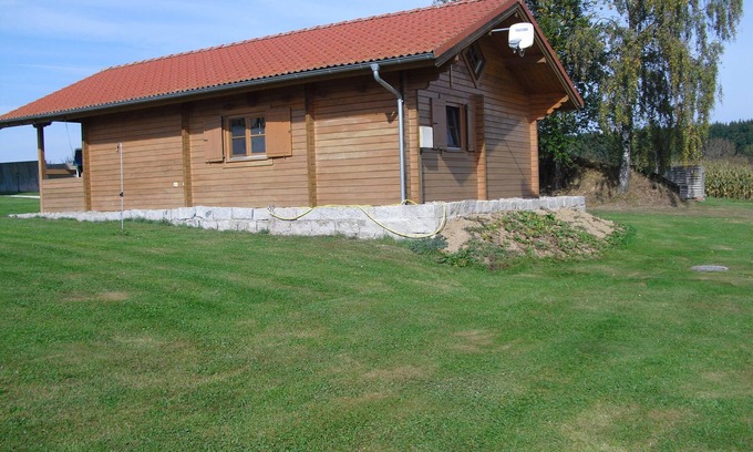 Kanzach Cabin | Wooden house with pool and sauna