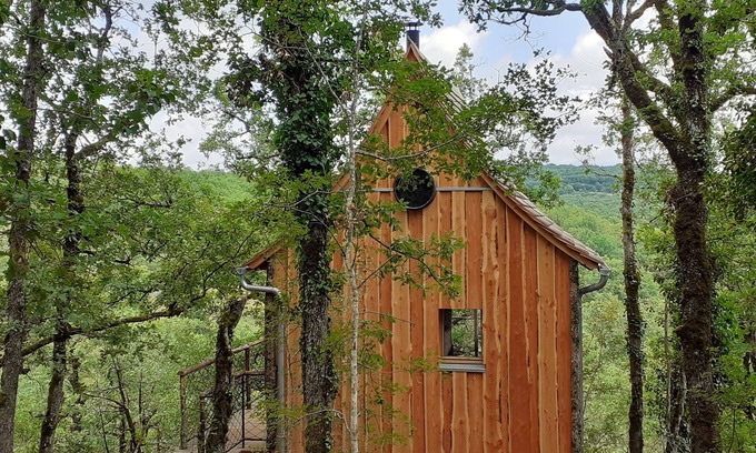 Salvagnac-Cajarc House | Wooden tree house