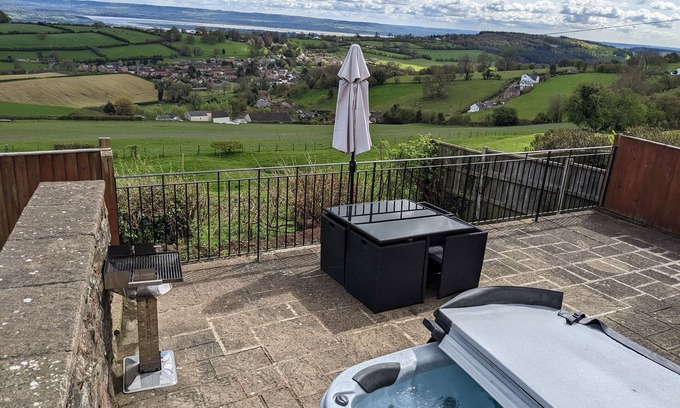 Littledean House | Woodland Barn | Dog-friendly w/hot tub and views
