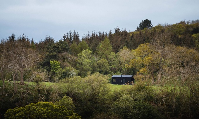 St George Cabin | Woodland Hideaway on a Working Farm Near Snowdonia