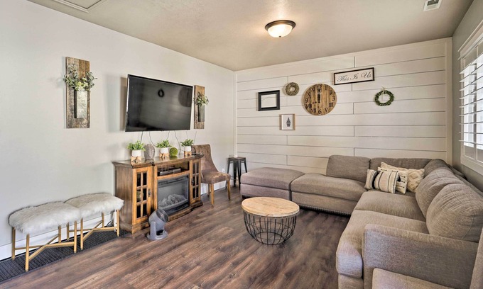 Woods Cross House | Woods Cross Vacation Rental w/Hot Tub!