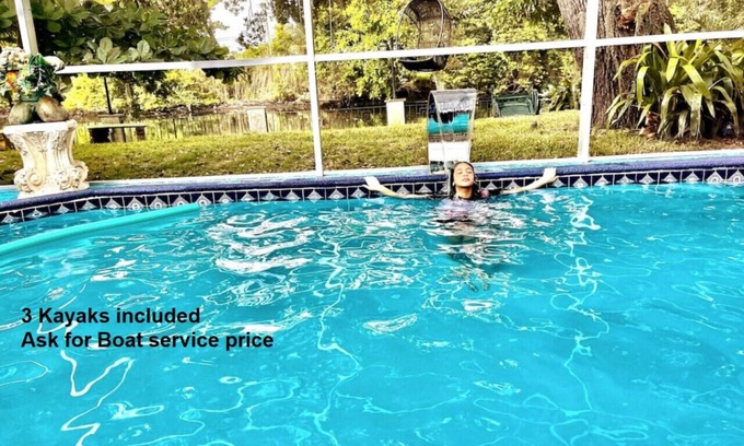 Downtown Fort Lauderdale Villa | Work & Play: Waterfront 3BR w/Pool, Fast Wi-Fi, Kayaks, Near Beach, Airport