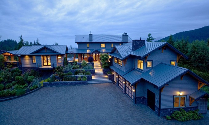Bowen Island House | World Class Euro-Zen Private Estate with Panoramic Ocean Views