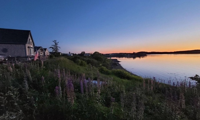 Lubec Cottage | World’s highest tides! Pet friendly, bay front cottage with huge fenced yard.