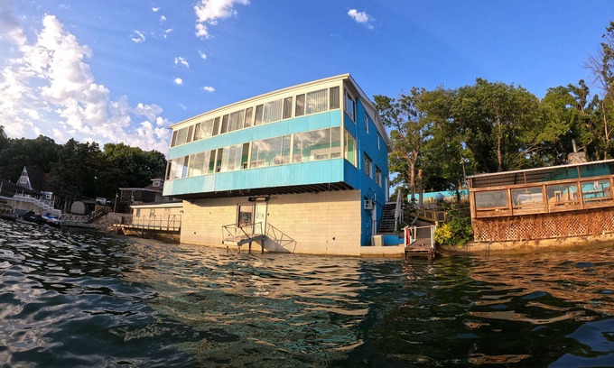 Rocky Mount House | WOW! Lakefront living on the 4MM - Best view on the Lake!