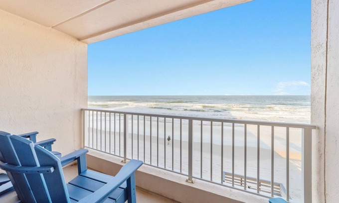 Ponce Inlet Condo | ☀️Wow Oceanfront Views 2BR-2BA Condo Ponce Inlet King Suite, Pool Stunning Views☀️
