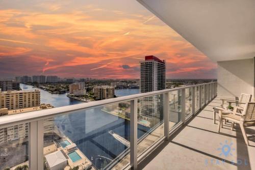 Hollywood South Central Beach Apartment | Wrap Around Balcony Insane Views Amazing Pools