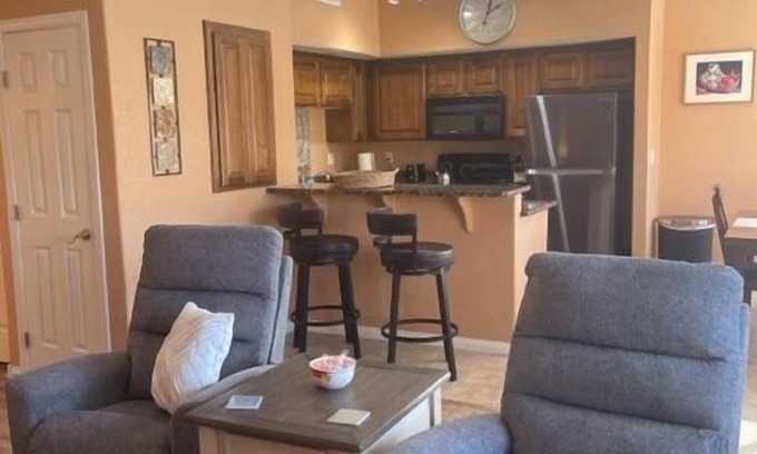 Mesquite Condo | Wright Time by Mesquite Vacation Rentals near Wolf Creek Golf Course with $510 in free daily activities