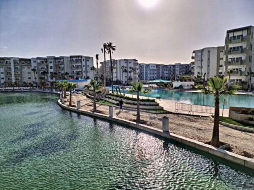 Monastir Apartment | Wunderschönes Apartment im Palm Lake Resort - S+2 très haut standing für bis zu 5 Personen