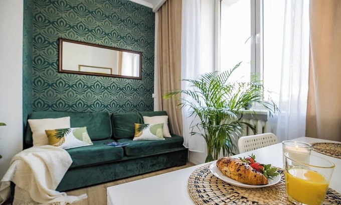 Ochota Apartment | Wygodne Studio blisko Lotnisko Chopin Dworzec Zachodni Wifi