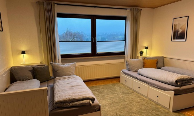 Weilburg Condo | XL apartment - terrace with barbecue - pets welcome - home theater - top equipment