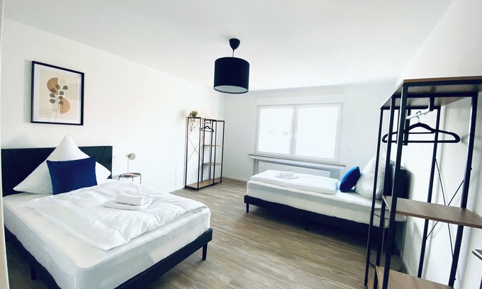 Buchholz Apartment | XXL teams I fitters I families I 1.20m beds I P I comfort I central
