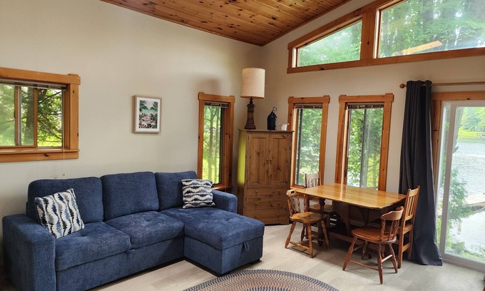 Putnam Station House | Year-Round Lake George Access with Easy Walk to Gull Bay Beach & Boat Launch